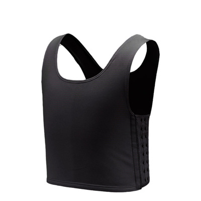 jsboy竹炭透气风短款塑身上衣