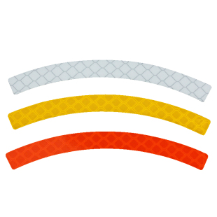 3m儿童自行车轮毂贴8-12寸反光贴轮胎夜间装饰配件个性贴纸夜光条