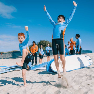 可趣游 澳大利亚旅游 黄金海岸冲浪者天堂冲浪课程主海滩宽滩冲浪
