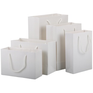 纸袋定做 礼品袋包装纸袋子白色通用手提袋企业广告袋印刷宣传袋