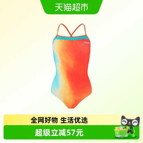 zoke洲克女款连体成人泳衣