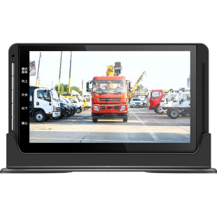 货车行车记录仪高清夜视前后双摄大车专用倒车影像24V2路停车监控