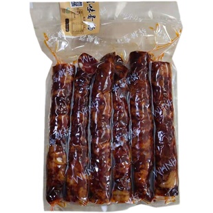 四川腊肉汉源骅楠皇木香肠腊肉后腿肉柴火烟熏肉高山放养土黑猪肉