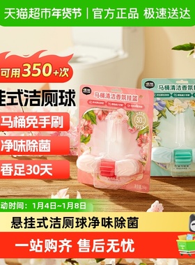 air funk椰放马桶清洁香氛挂篮悬挂球厕所除臭防垢去污去异味留香