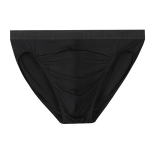 舒雅内裤男士高端铂雅第二肌肤芦荟丝冰丝超薄中腰三角裤24133S