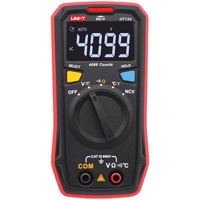 优利德ut123智能防烧万用表