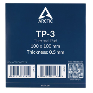 ARCTIC TP-3高性能导热硅胶垫不导电10*10cm笔记本电脑显卡导热垫