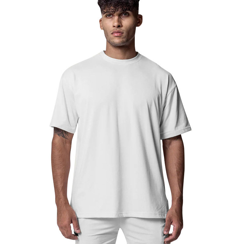 ASRV SHORT-SLEEVED ROUND NECK FITNESS SPORTS T-SHIRT QUICK-DRYING BOTTOMING SHIRT [GB SIZE]