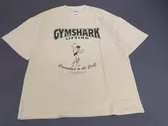 Gymshark Arnold Short-Sleeved Fitness and Bodybuilding Sports Combed Cotton Loose Breathable Top T-Shirt European and American Sizes