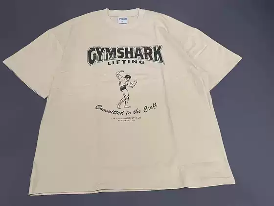 Gymshark Arnold Short-Sleeved Fitness and Bodybuilding Sports Combed Cotton Loose Breathable Top T-Shirt European and American Sizes