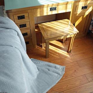 加厚双层复合银灰质感好 仿羊羔绒 双面法兰绒毛毯 单双人床盖毯