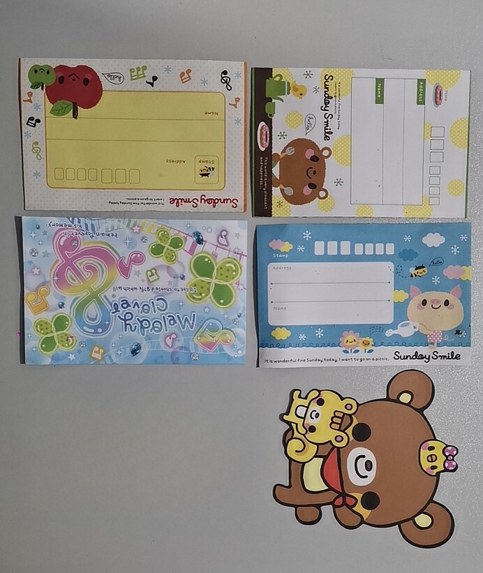 Retro Cartoon Letter Paper & Envelopes – Hello Kitty & Friends Vibe! - Product image 5