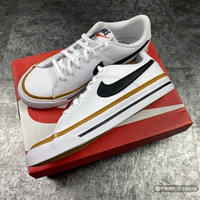 Оформление Nike Court Legacy GS Женская повседневная доска для ботинки простые белые туфли DA5380-102