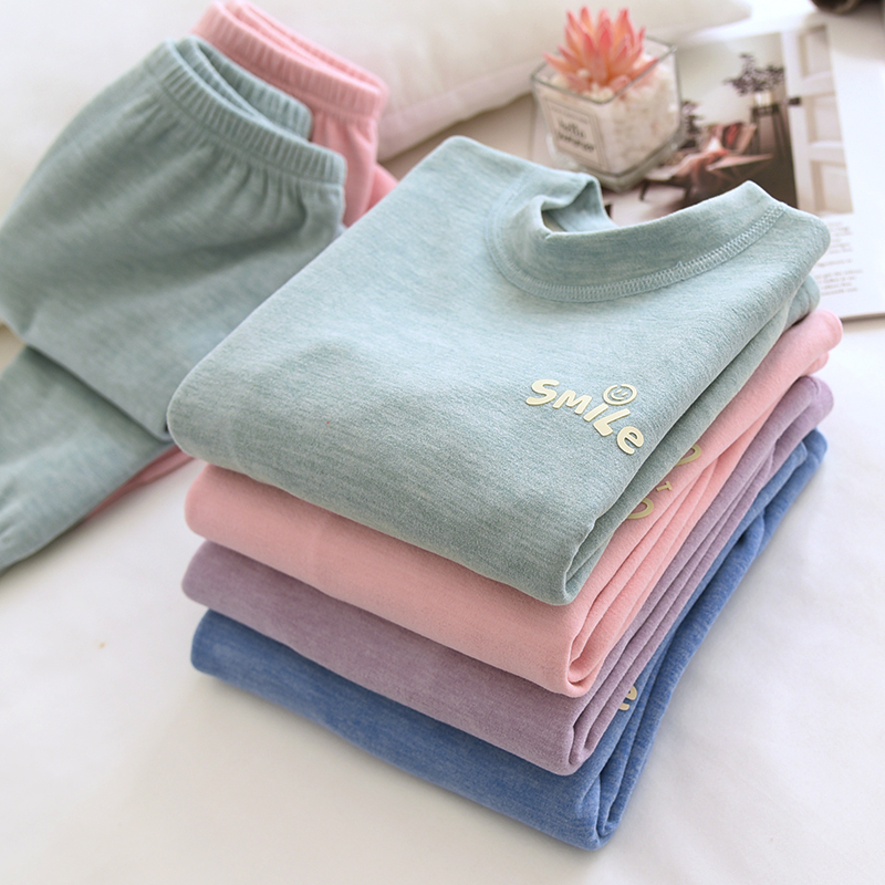 儿童秋冬加厚加绒蚕丝德绒保暖内衣套女童秋衣秋裤套可爱男童发热,童装/婴儿装/亲子装,内衣套装,淘宝优惠券,粉丝福利购,淘宝优惠卷