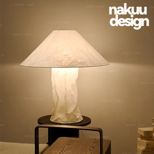 中古设计师Maurer杜邦布皱褶台灯北欧客厅卧室创意艺术氛围落地灯