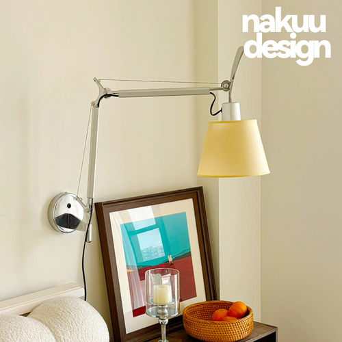 设计师同款！中古摇臂伸缩壁灯