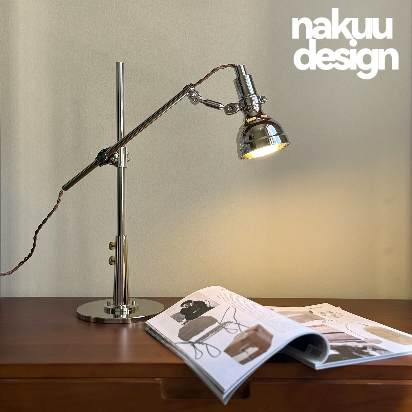 中古设计师工业风摇臂台灯床头书桌阅读复古怀旧桌面工作台可调节