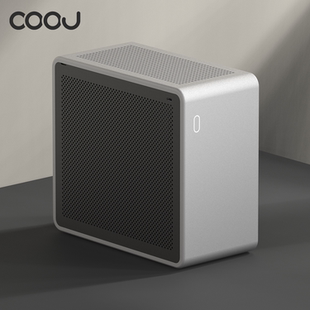 臺式 mini桌面A4 麻雀MQ5全鋁合金一體成型itx小機箱 COOJ