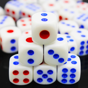 来生财亚克力色子  筛子 骰子 数字色子 骰子 色盅色子 酒吧色子