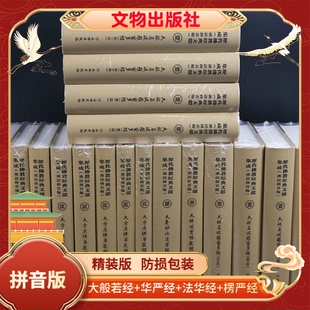 大般若经波罗蜜多经大般若经600卷拼音版精装硬皮文物出版社妙法莲华经法华经大方广佛华严经楞严经历代佛教经典文献集成拼音版