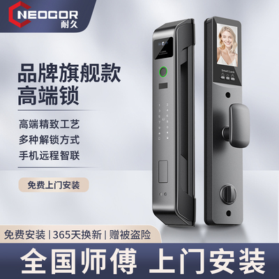【耐久】3D人脸识别指纹锁密码锁家用防盗门智能锁 CS13