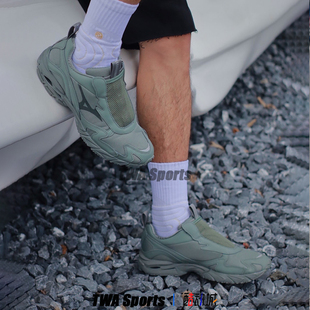 Mizuno美津浓运动鞋Wave Rider10一脚蹬机能风跑步鞋D1GD211601