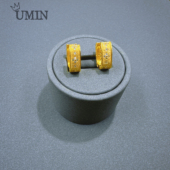 百搭耳饰百搭礼物S048 耳扣时尚 优米茵 闪钻几何镂空