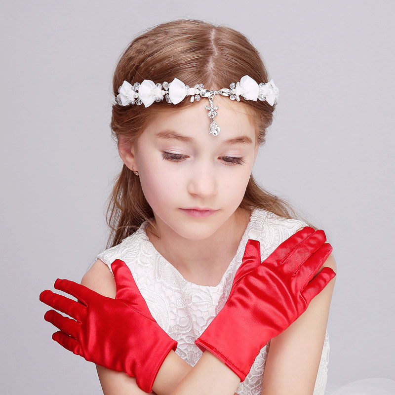 Gants pour fille en spandex - Ref 2150060 Image 1