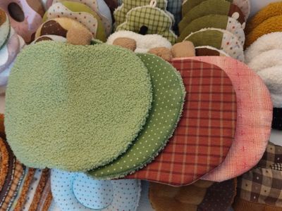 大板栗大苹果大番茄大草莓餐垫 窈窕虫手作 沈小丹手工杯垫定制