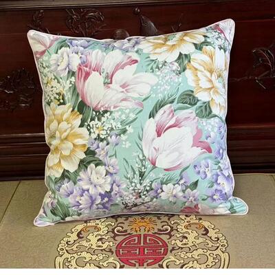 60支长绒棉贡缎沙发靠垫套