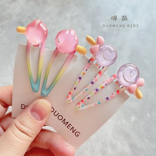 孩子们喜欢的棒棒糖发饰哆萌