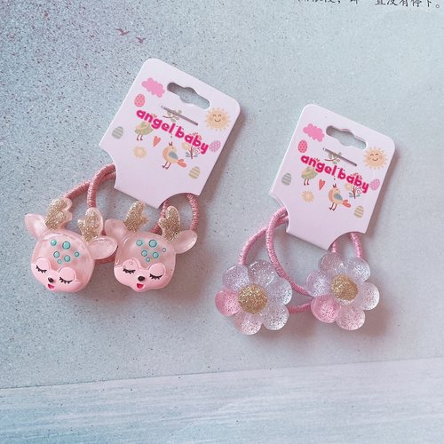 儿童花朵发绳女童头饰发饰公主