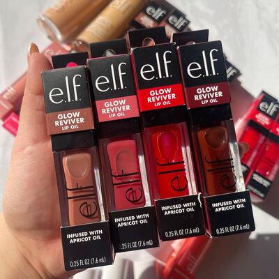 现货elf新品光泽有色唇油滋润保湿薄荷7.6毫升Glow Reviver