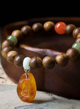 2025冬季上新绿奇楠沉香木手链