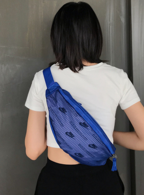 Nike耐克 HERITAGE男包女包腰包挎包串标运动包休闲包CK7446-480