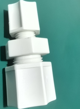 JOSOT乔松直通接头 双卡套 PP耐腐蚀接头 变径接头等径卡套