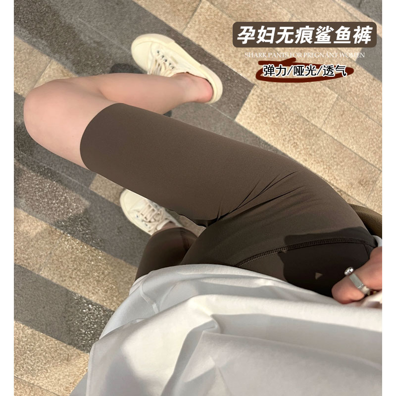 孕妇五分鲨鱼裤夏季外穿打底裤子