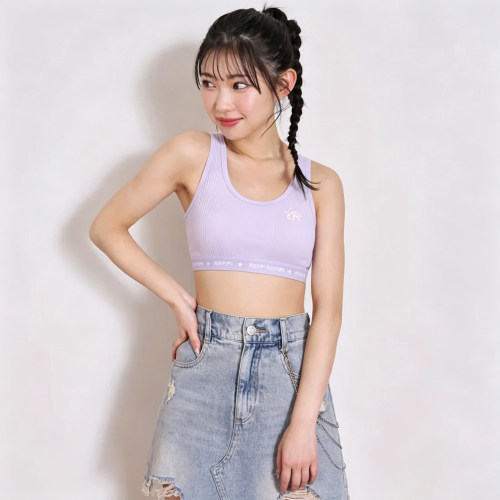外贸童装日单女孩文胸背心