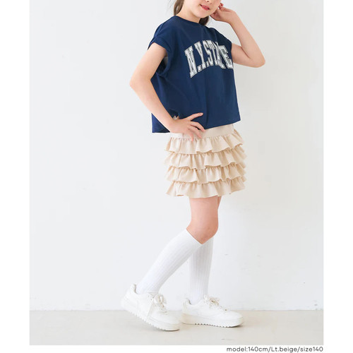 外贸童裙女孩松紧腰蛋糕半身裙