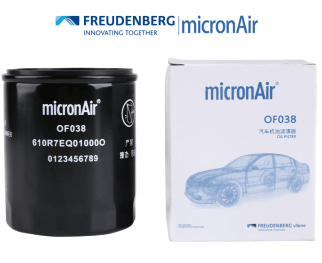 标致308S 408 508 雪铁龙C5 1.2T 2.3 3.0 科德宝OF038 机油滤芯