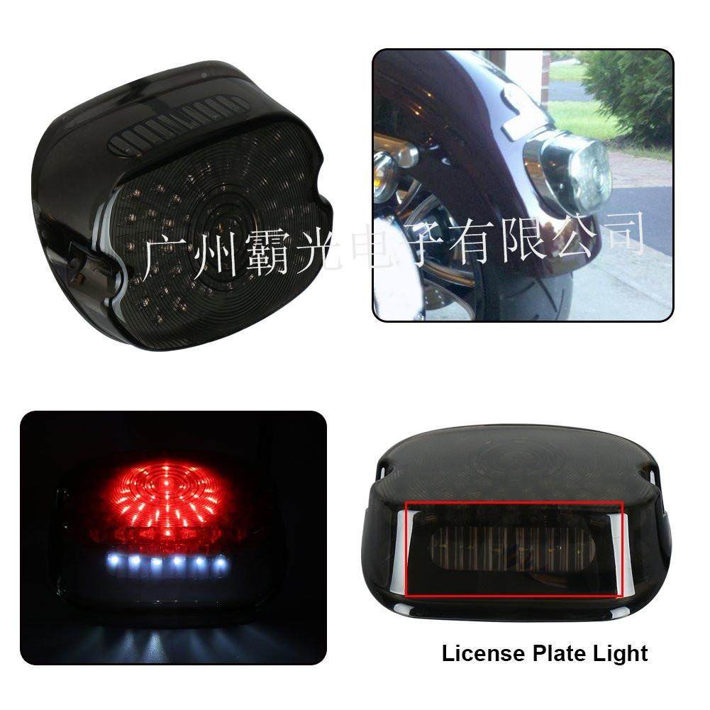 摩托车LED刹车BGw001尾灯适用哈雷照灯83 1200 8XtLElecra  Glid,汽车零部件/养护/美容/维保,尾灯总成,淘宝优惠券,粉丝福利购,淘宝优惠卷