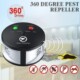 Pest 360度室内超声波驱鼠器 大功率 驱松鼠新款 Repeller 驱虫器