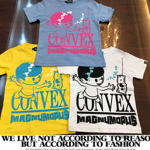 潮牌儿童卡通短袖 T恤字母卡通五色入 2024夏款 亲子出口剩余童装