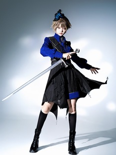 原创洛丽塔万圣节中性风宫廷风骑士守则王子装少年感Lolita套装秋