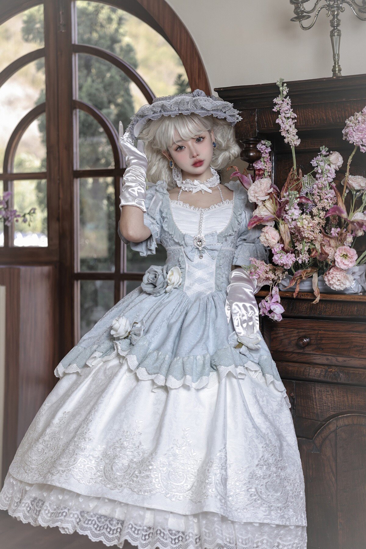 童话舞曲原创洛丽塔优雅中世纪宫廷风lolita公主裙洋装甜美cla系