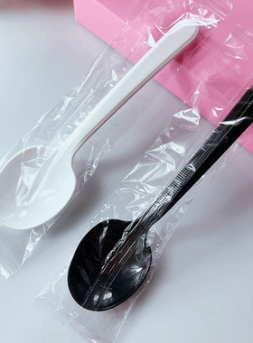 一次性勺子塑料外卖打包餐具金龟勺独立包装肯德基粥勺甜品勺汤勺