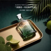 银色山泉香根草拿破仑之水男士 香水持久留香100ml草本微醺清新