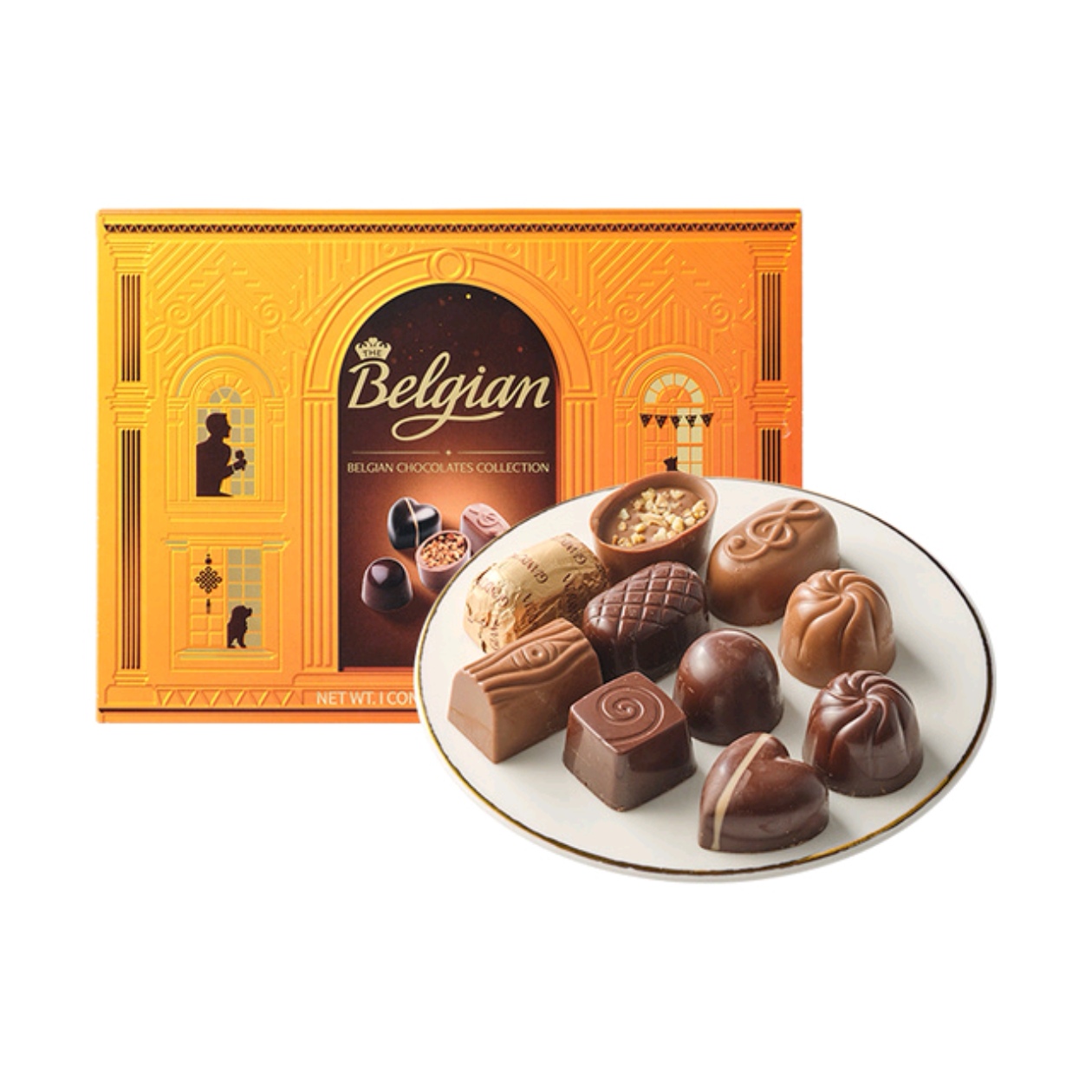 山姆正品代购  Belgian比利时进口 什锦口味巧克力制品440克