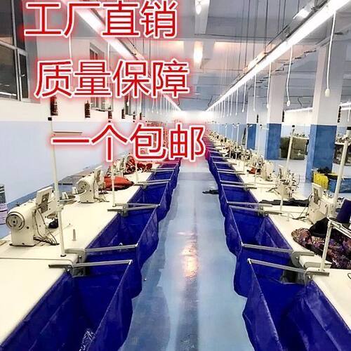 工业缝纫机配件布衣斗带灯架衣车兜1米2折叠式收缩衣车布兜 包邮