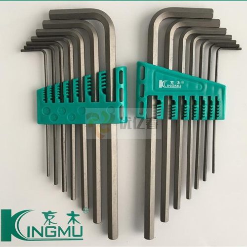 进口京木L型六角扳手K811A K821A七件套九件套公制六角内六角扳手